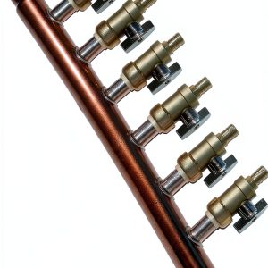 Brass Barbed Manifold Fitting Vilmark 6 Port-0