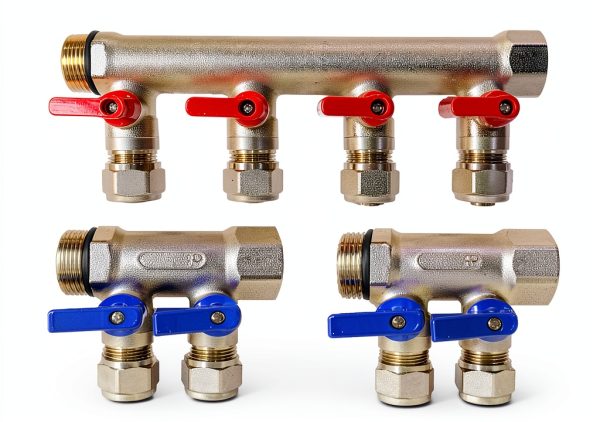 Fitting Store PEX Manifold 4 Loop Radiant Heating-2