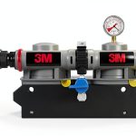 3M Twin Manifold Grey Hydraulic Manifold 11in-0