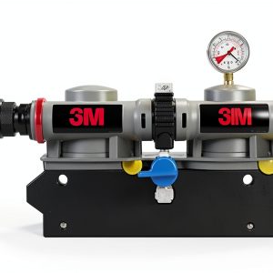 3M Twin Manifold Grey Hydraulic Manifold 11in-0