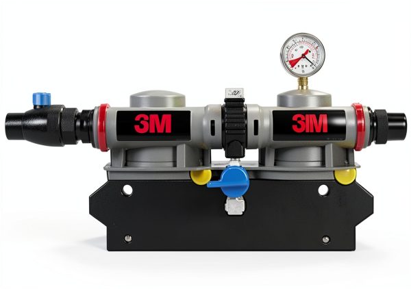 3M Twin Manifold Grey Hydraulic Manifold 11in-0
