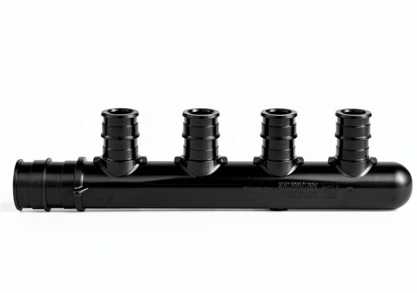 Efield PPSU PEX Manifold 4 Outlets Closed Pack of 2 Brass NPT-1