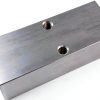 Qolekog Aluminum Air Manifold 2 Way 4 Port NPT Silver-3
