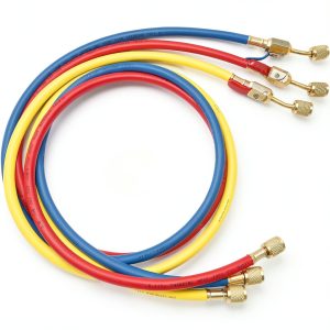 Yellow Jacket Manifold Fitting YJ60LL Brass Quick‑Connect 17.7" Length-0