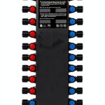 Viega 18 Port Black Plastic Manifold Adapter NPT 0.375"-0