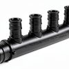 Efield PPSU PEX Manifold 4 Outlets Closed Pack of 2 Brass NPT-2