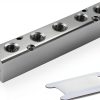 GASHER 5‑Way 7‑Port Aluminum Manifold Fitting NPT Threaded Silvery-0