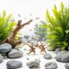 Aquarium Driftwood Branches Tustao Wood Décor Fish Tank 8-10cm-3
