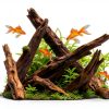 Natural Aquarium Driftwood awenyzen 4 pcs 4-8in Wood Branches for Tank-5