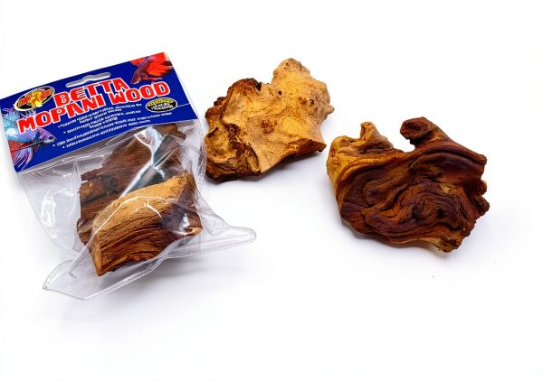 Betta Mopani Wood Aquarium Decor by Zoo Med - Dark Water Pack of 3-0