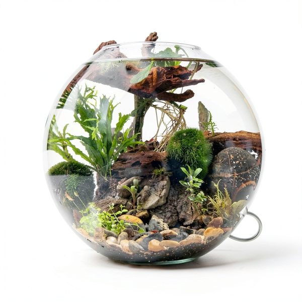 Tfwadmx 5PCS Aquarium Driftwood Branches 4''-7.8'' Reptiles Trunk Natural Wood Fish Tank Decoration Plant Stump Ornament Decor Assorted-2