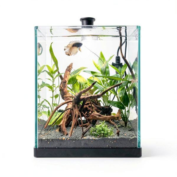Tfwadmx Aquarium Driftwood Natural Wood 4''-7'' Reptile Branch Fish Tank Tree Plant Stump Ornament Decor 4 PCS-1