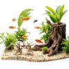 Aquarium Driftwood Branches Tustao Wood Décor Fish Tank 8-10cm-4