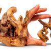 Tfwadmx 5PCS Aquarium Driftwood Branches 4''-7.8'' Reptiles Trunk Natural Wood Fish Tank Decoration Plant Stump Ornament Decor Assorted-4