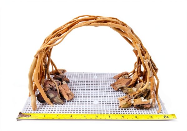 Aquarium Driftwood Centerpiece AWXZOM Handcrafted Silent Cave-1