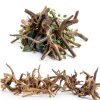 Tfwadmx Aquarium Driftwood Natural Wood 4''-7'' Reptile Branch Fish Tank Tree Plant Stump Ornament Decor 4 PCS-5