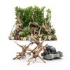 Tfwadmx Aquarium Driftwood Natural Wood 4''-7'' Reptile Branch Fish Tank Tree Plant Stump Ornament Decor 4 PCS-2