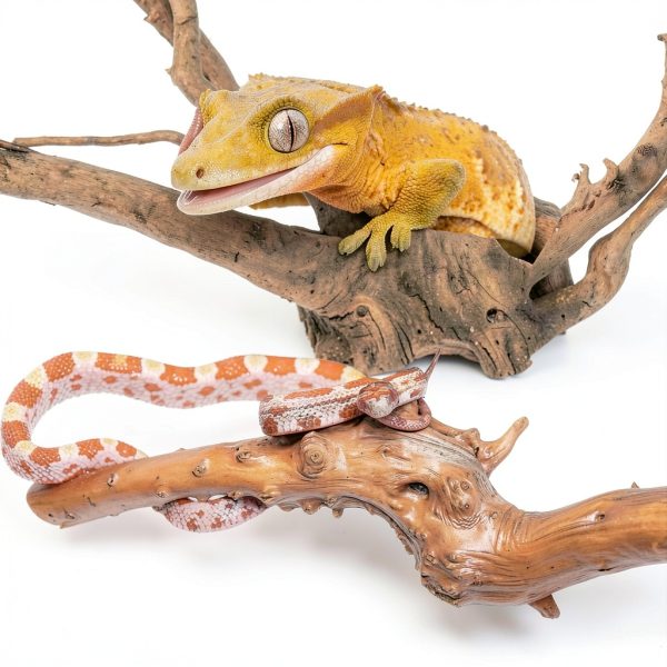 Spider Wood for Aquarium by kathson Driftwood with Bendable Vine-2