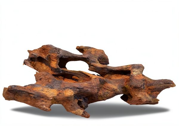 4-Piece Aquarium Driftwood Set - Natural Wood Decorations for Fish Tanks | Solid Reptile Branches, Ideal for Small Fish Hiding & Habitat Enhancement-1
