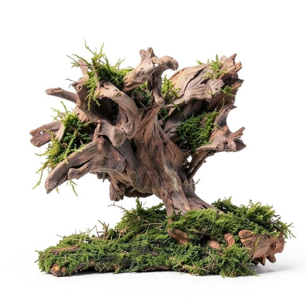 5-Piece 4-8 Inches Natural Aquarium Driftwood Decorations - Aquascape Decor for Fish Tanks, Betta Hideouts, Reptile Enclosures & Plant Attachment-3