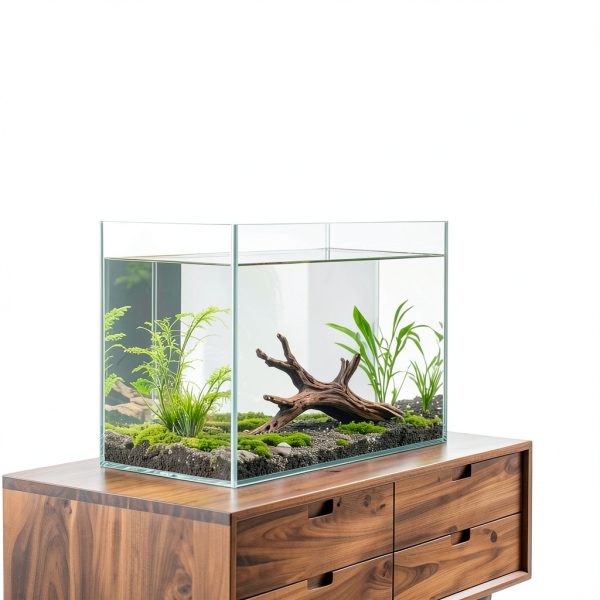 Natural Aquarium Driftwood awenyzen 4 pcs 4-8in Wood Branches for Tank-4