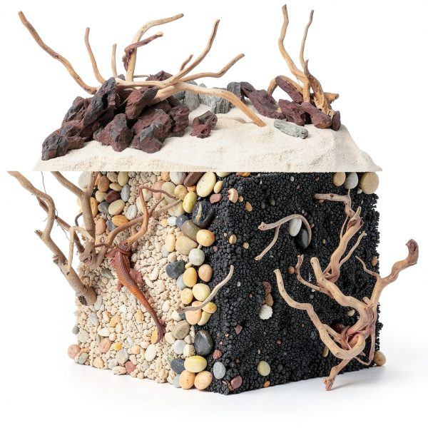 Spider Wood for Aquarium by kathson Driftwood with Bendable Vine-1