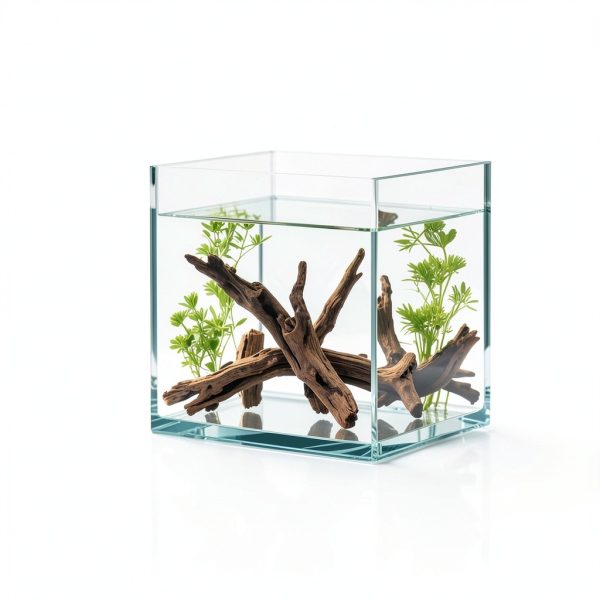 Natural Aquarium Driftwood awenyzen 4 pcs 4-8in Wood Branches for Tank-3