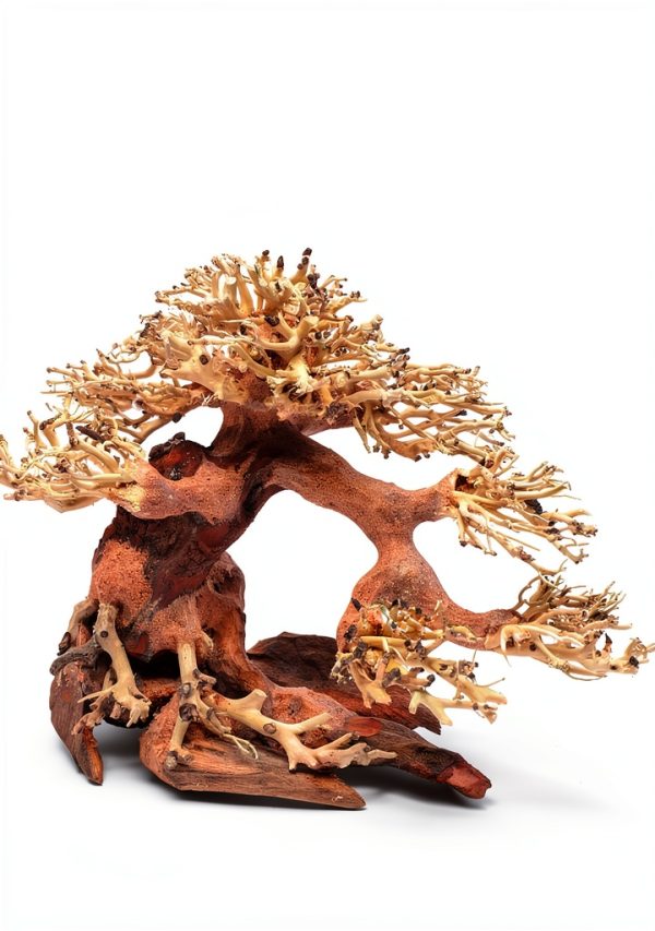 Ultum Nature Systems Bonsai – Handcrafted Driftwood for Aquarium, Tree Shape Aquarium Decor, Fish Tank Decorations, Terrarium Decor, Aquascaping Hardscape for Freshwater & Nano Tank - 021, X Small-3