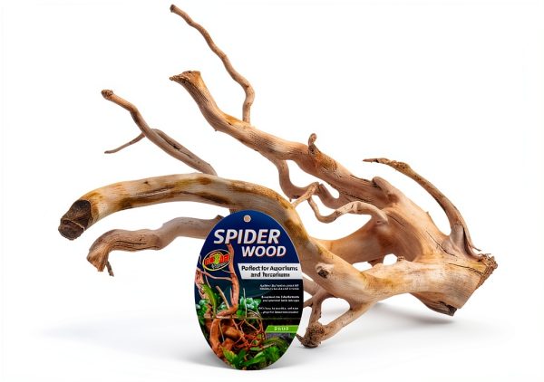 Zoo Med ZML Spider Wood 8-12IN SM Aquarium Décor Wood for Paludariums-0