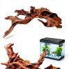 Natural Driftwood Aquarium Décor EFFIELER 7‑11 Inch 3‑Pack Mopani Wood-1