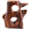 Natural Wood Aquarium Cave by redfeiyang – Multi‑Hole Hideout 7‑9″-2