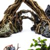 Natural Driftwood 8-Piece Set Vmiapxo Aquarium Décor Spider Wood 4‑6″-3